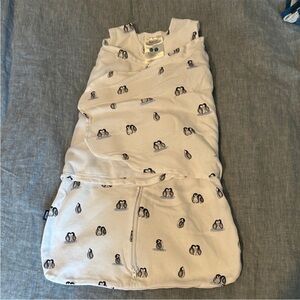 Cozy Halo Penguin Print Infant Sleep Sack